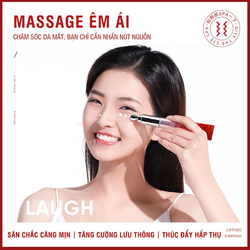 Bút Massage Mắt Kem Eye Cream BAIMISS Dưỡng Da Chống Lão Hóa Giảm Thâm Quầng Mắt 20g BMYR119