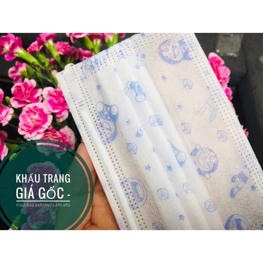 Khẩu trang Y tế Trẻ em Thảo Nguyên hàng Xuất Hàn 3 lớp - Nhiều màu xinh xắn (50c/Hộp màu ngẫu nhiên) | BigBuy360 - bigbuy360.vn