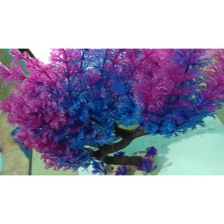 Cây giả thủy sinh trang trí bể cá 30cm