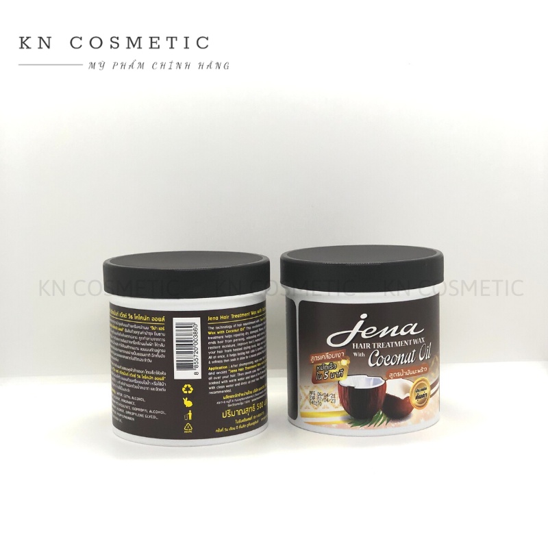 Kem ủ tóc dừa Già Jena Coconut Hair Treatment Wax Thái Lan 500ml