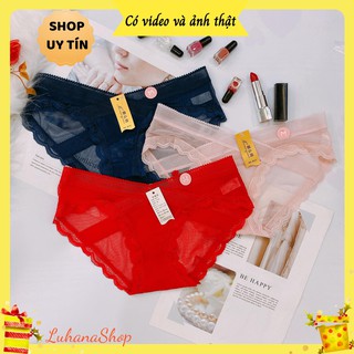 Quần lót nữ lưới siêu mỏng xuyên thấu gợi cảm sexy hàng Quảng Châu cao cấp