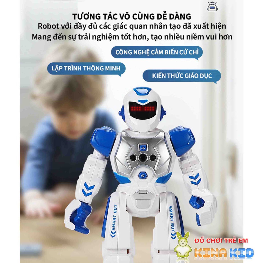 Robot thông minh điều khiển từ xa bằng cử chỉ tay và Remote SMART ROBOT NO822