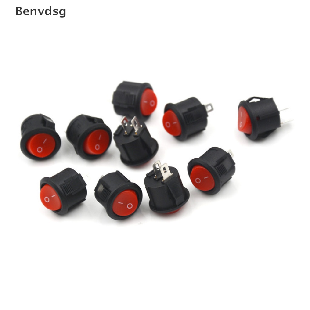 Bộ 10 Công Tắc Tròn Đường Kính 16mm 2 ON-OFF 3A / 250V