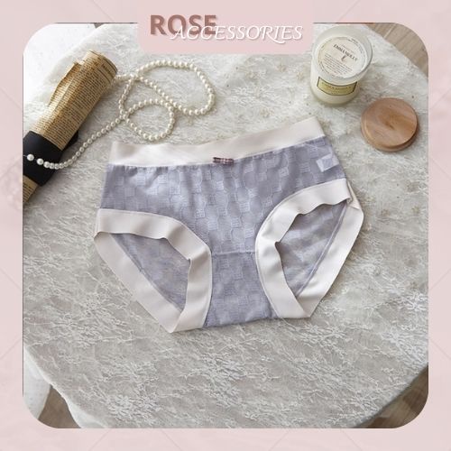 Quần lót siêu mỏng xuyên thấu gợi cảm hình quả trám Rose Accessories QL16