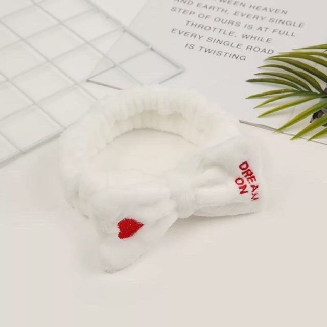 Băng Đô Rửa Mặt, Băng Đô Trang Điểm Dream On Siêu Cute - Băng đô hình nơ dễ thương cho bé - Dumi Shop