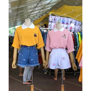 Áo thun có cổ nữ cao cấp