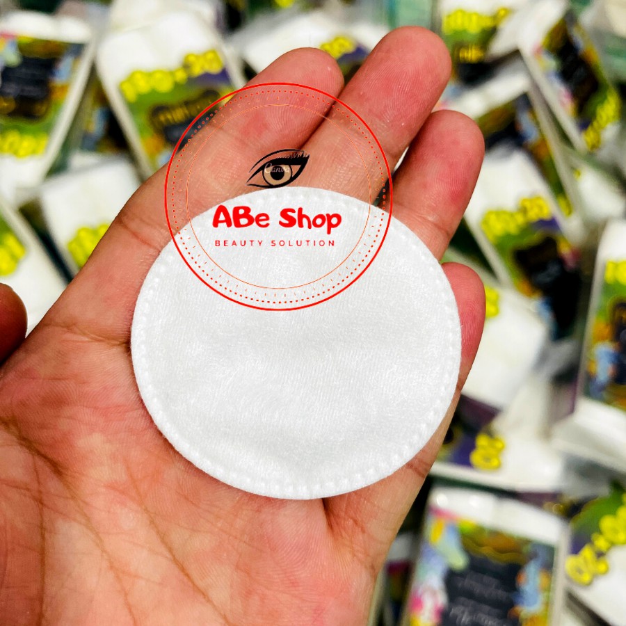 BÔNG TẨY TRANG MIHOO 200 miếng - 100% Cotton mềm mịn | BigBuy360 - bigbuy360.vn