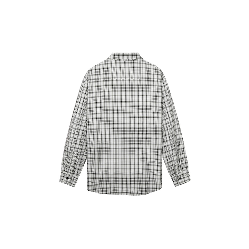 Áo Sơ Mi Flannel Màu Xám Đen | BigBuy360 - bigbuy360.vn