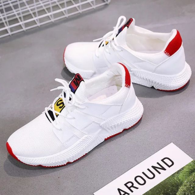 giày nữ,😍Freeship đơn 250k🎁, giày sneaker nữ giá rẻ, giày thể thao nữ đẹp, giày ulzzang nữ đế độn mẫu hot 2019 Mã A6