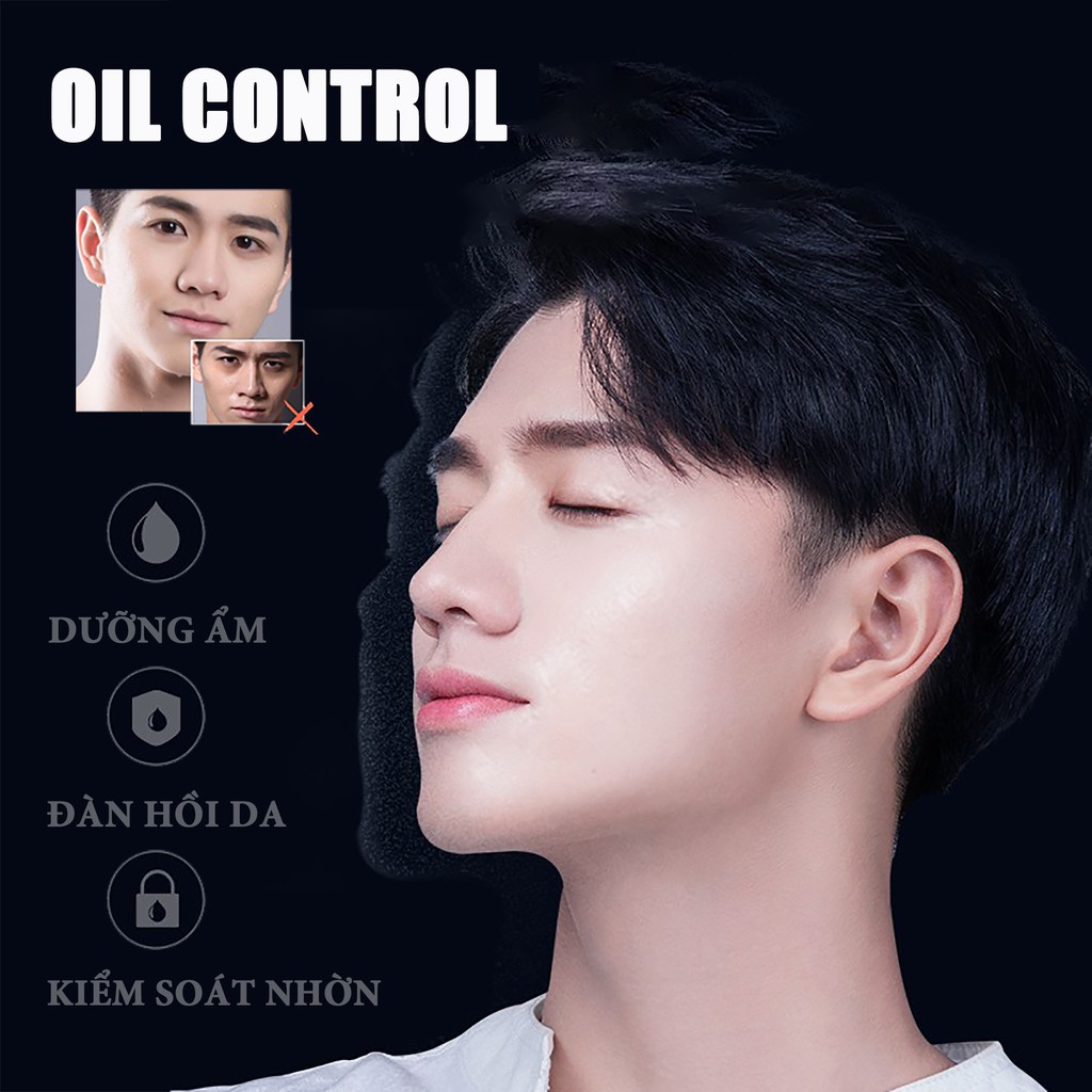 Kem dưỡng da BLUEMAN cấp ẩm kiềm dầu cho nam 50g