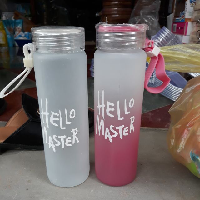 Bình nước hello master. 500ml