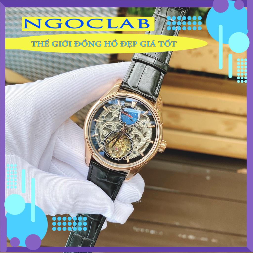 New- Đồng Hồ Nam Omega Cao Cấp Sang Trọng - Chạy Cơ Tự Động 43mm NGOCLABWACH26