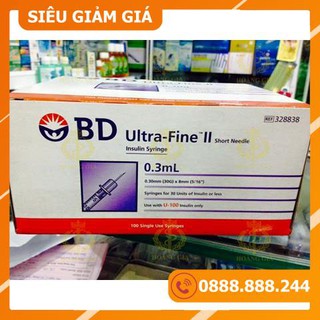 Kim tiêm tiểu đường bd ultra-fine ii 0.3ml