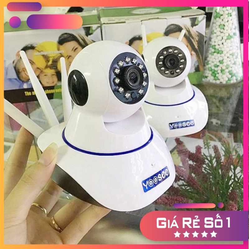 CAMERA YOOSEE 3 RÂU QUAY 300 ĐỘ MỚI VỀ