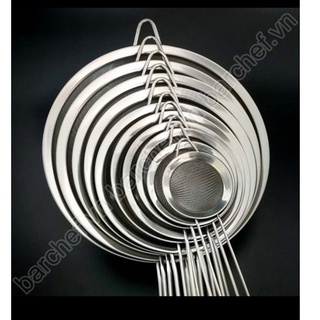 RÂY LỌC CHÁO, LỌC BỘT, RÂY LỌC SIÊU MỊN (7cm- 26cm)