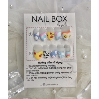 Nail box móng tay giả móng up thiết kế