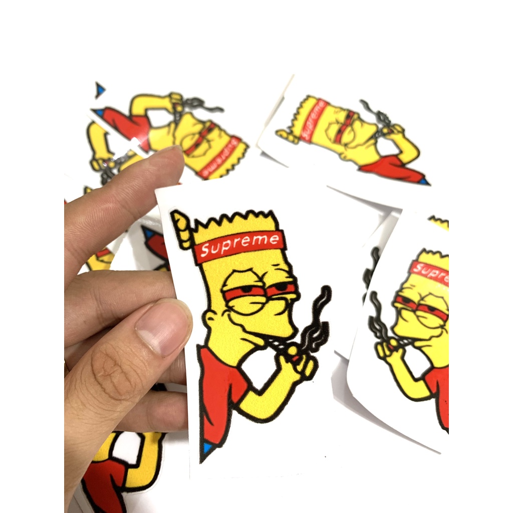 Tem Sticker Supreme 3 lớp Siêu Đẹp