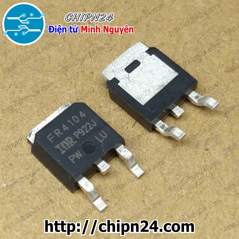 [1 CON] Mosfet Dán FR4104 TO-252 120A 40V Kênh N (SMD Dán) (IRF4104 4104)