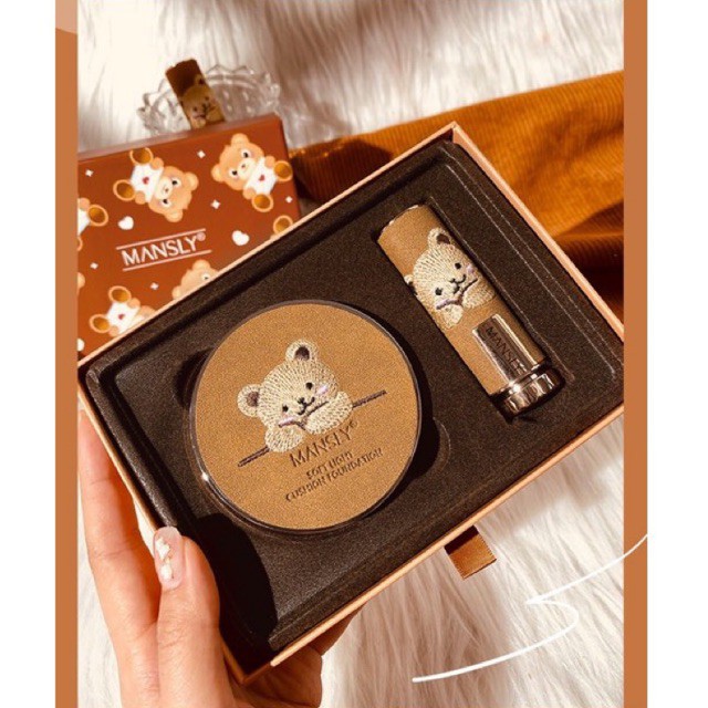 Bộ trang điểm gấu 2 món | BigBuy360 - bigbuy360.vn