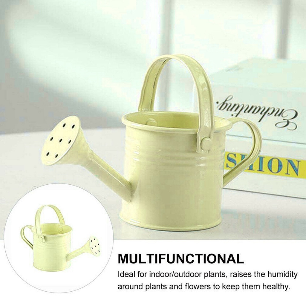 Bình tưới cây Mini bằng kim loại nhiều màu sắc dễ thương cho bé