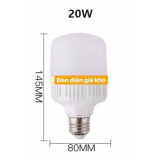 BÓNG LED BULB TRỤ KÍN NƯỚC NGOÀI TRỜI 20W giá rẻ