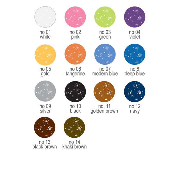 Bút sáp kẻ mắt nhiều màu nhũ bạc MIRA eyeshadow