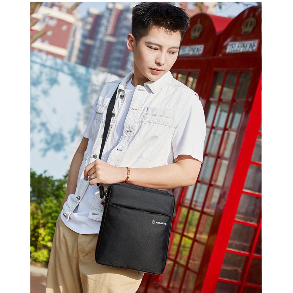 Túi đeo chéo nam phong Cách Hàn Quốc Clickigo để vừa Ipad 11in | BigBuy360 - bigbuy360.vn