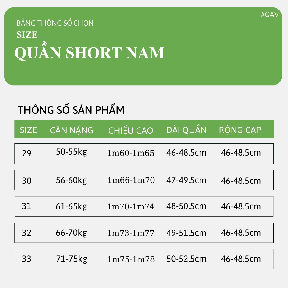 Quần Short Nam Kaki IKEMEN Chất Vải Mềm Mịn 6 Màu Trẻ Trung Phong Cách