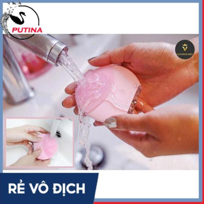 [HÀNG XỊN - HOT] Máy rửa mặt kiêm massage siêu sạch có chế độ sóng siêu âm cao cấp