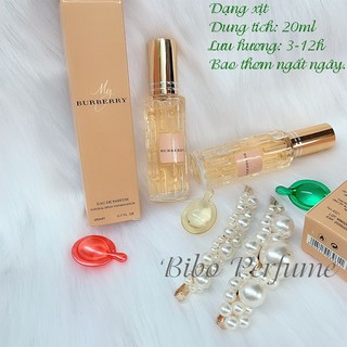 [siêu thơm] NƯỚC HOA NỮ MINI 20ML SANG TRỌNG (như hình)