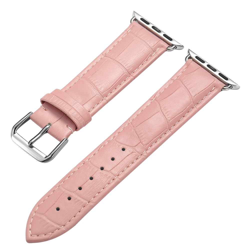 【Apple Watch Strap】Dây đeo bằng da bò thật cho đồng hồ thông minh Apple Watch 38mm 42mm 40mm 44mm Series 1 2 3 4 5 6 se