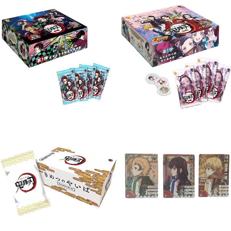 Bộ Thẻ Bài Anime Demon Slayer Chất Lượng