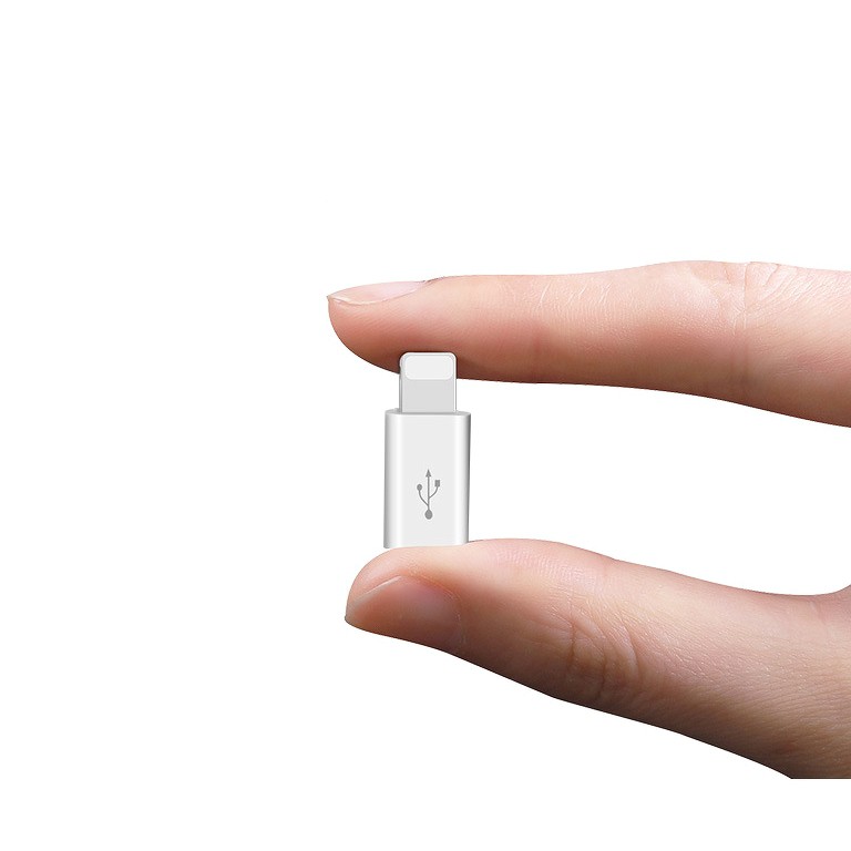 Đầu chuyển đổi Micro USB sang Lightning, Đầu chuyển đổi từ cổng lightning sang cổng micro usb dành cho iPhone