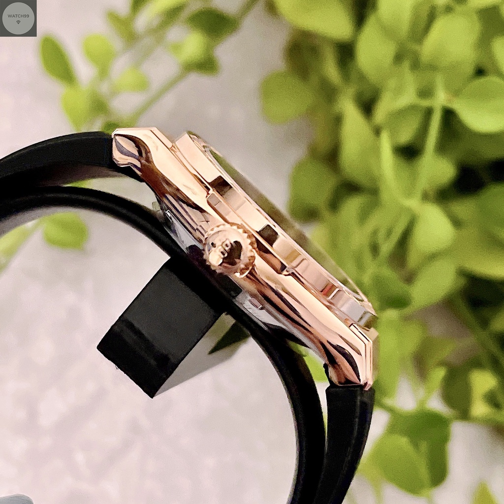 Đồng hồ nam dây cao su Olym Pianus OP990 OP990-45 OP990-45ADDGR-GL chính hãng mặt kính chống xước