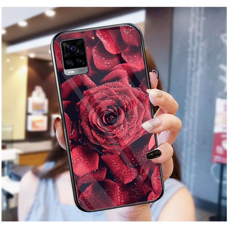 Ốp Lưng VIVO V20, V20 SE, V21 5G, Y21,Y21S,Y33s,T1x Ốp kính bóng cao cấp mới nhất