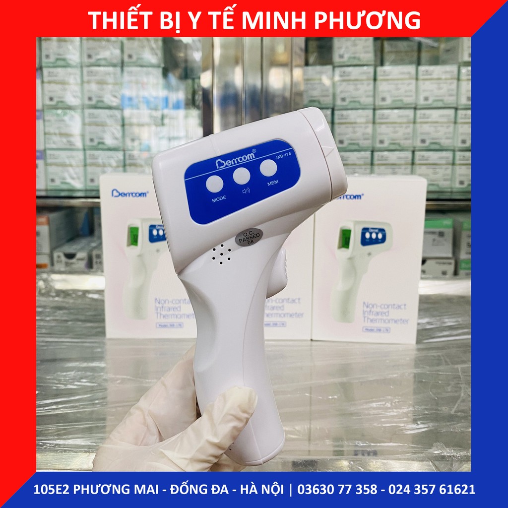 Nhiệt kế đo nhiệt độ trán Berrcom JBX-178