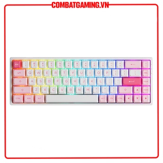 Bàn Phím Cơ Không Dây Akko 3068B Multi-Modes Prunus Lannesiana Wireless Hàng Chính Hãng