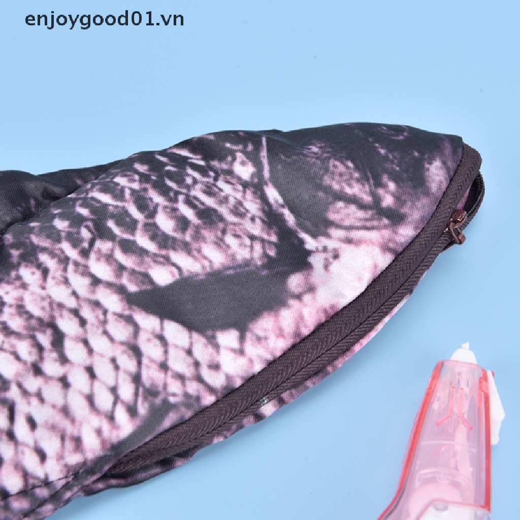 Túi đựng bút thiết kế hình con cá độc đáo vui nhộn