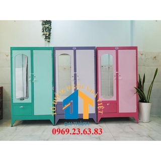 [Mã LIFEBKA5 giảm 10% tối đa 1 Triệu đơn 500k] Tủ sắt đựng quần áo 1.4 x 0.9m TADT1200