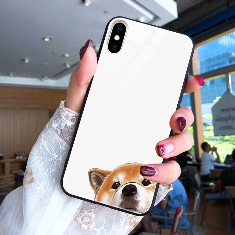 Ốp kính iphone shiba cuốn hút imacc cho iphone 12/11/pro max/6/6s/7/8 plus/xr/x/xs max/mini/se 2020