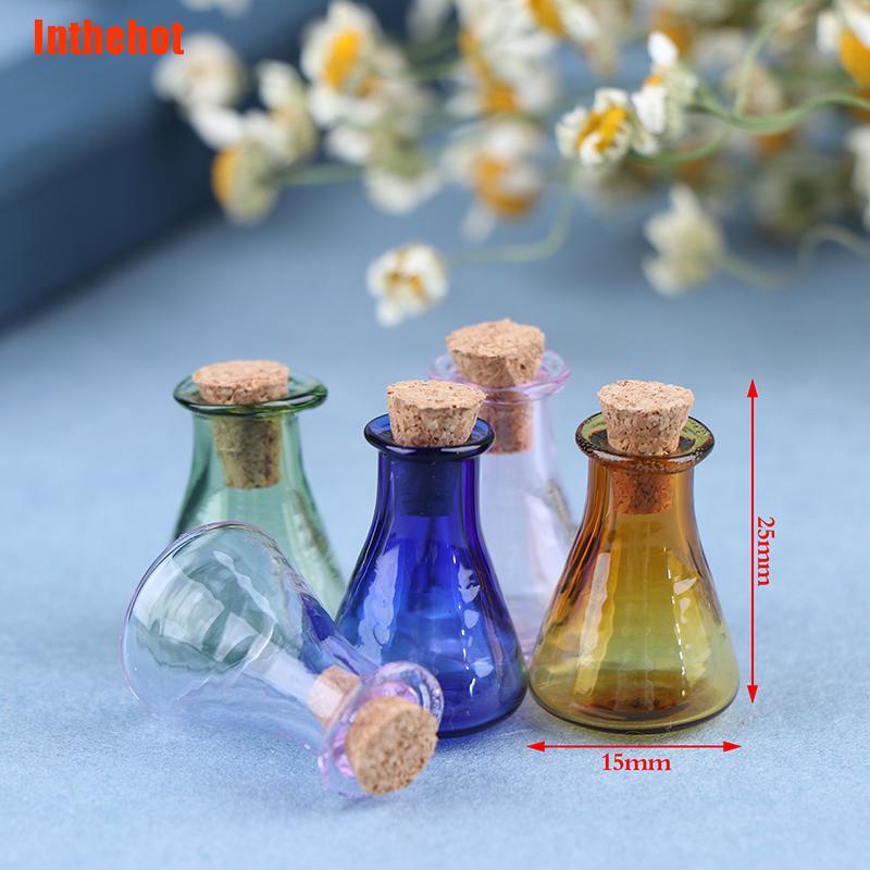 Bộ 2 Lọ Thủy Tinh mini Nhiều Màu Sắc