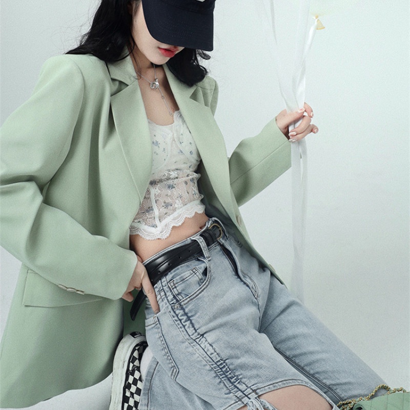 Quần Jean Ống Rộng Lưng Cao Thời Trang Mùa Hè Quyến Rũ Dễ Phối Đồ Cho Nữ