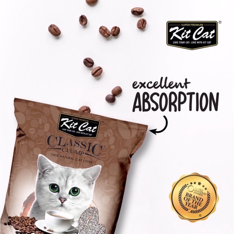 [𝐆𝐢𝐚𝐨 𝐡𝐨𝐚̉ 𝐭𝐨̂́𝐜 𝐇𝐍] Kit Cat Cát Mèo Classic Clump đất sét vón cục không bụi chất lượng cao 10l