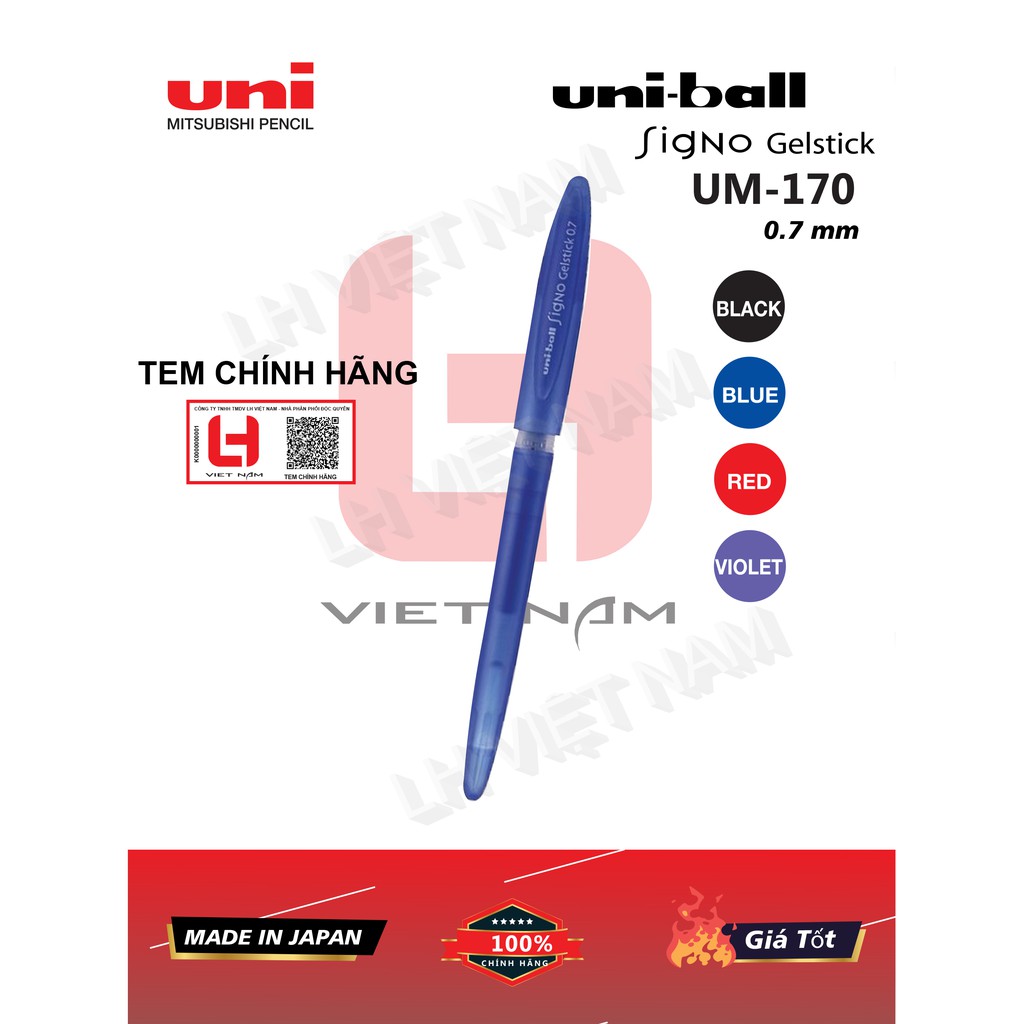 UM-170  UNI-BALL Signo Gel Stick gel Bút mực