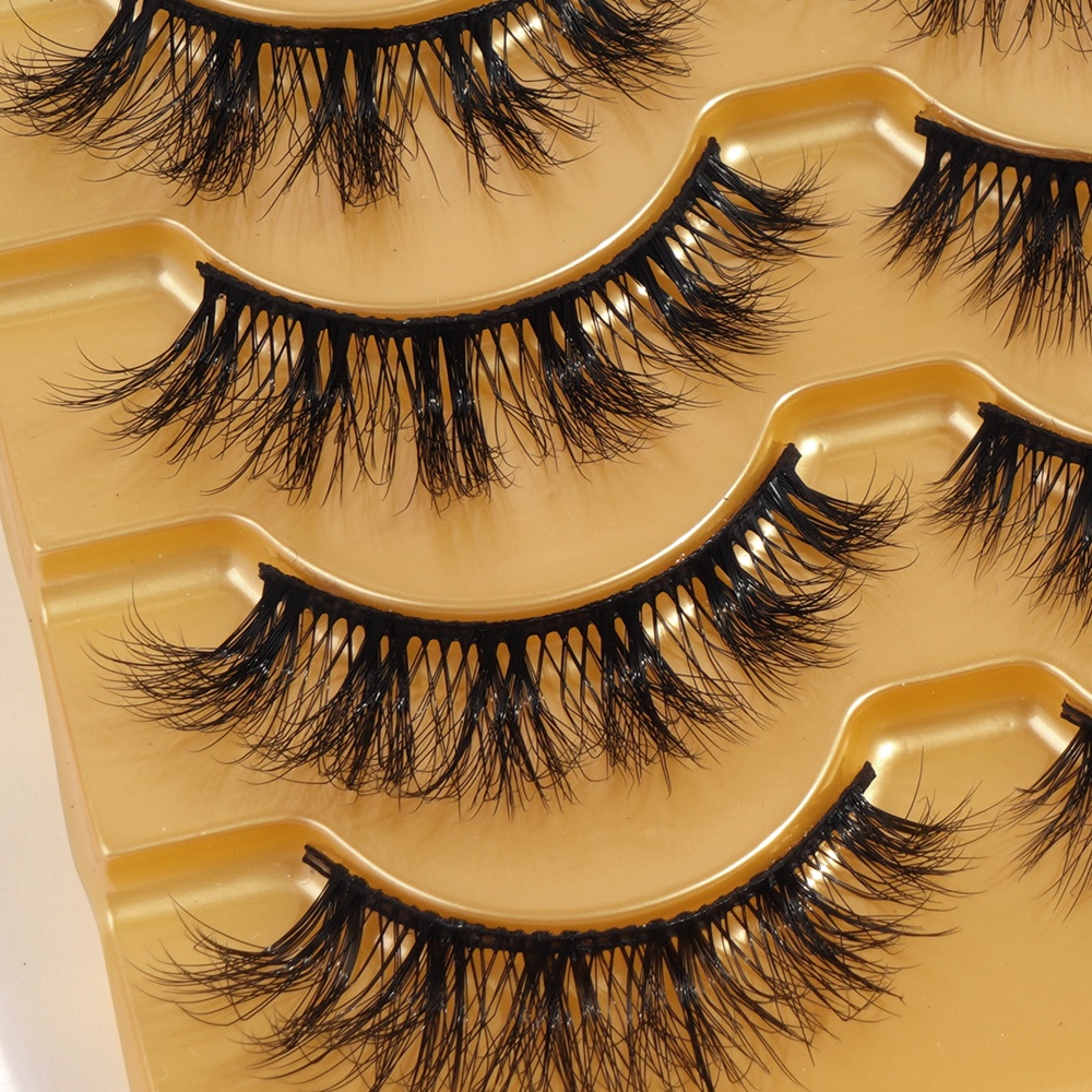 Set 5 cặp lông mi giả MAGEFY dày hiệu quả