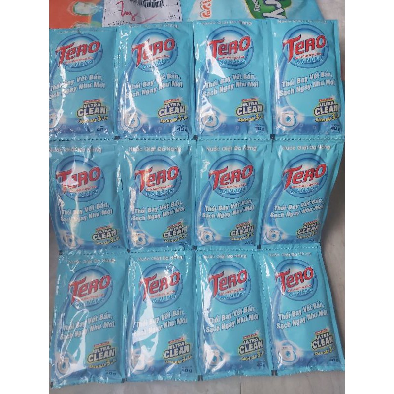 Nước giặt Tero 40g  , bảo vệ da tay