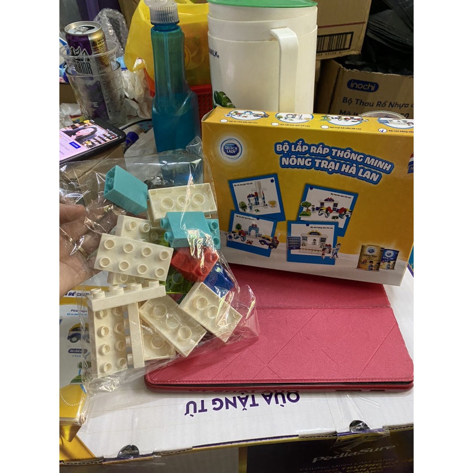 ĐỒ CHƠI BỘ LẮP RÁP THÔNG MINH NÔNG TRẠI QUÀ TẶNG SỮA HÀ LAN