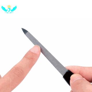 Cây giũa móng tay thủ công 2 mặt bằng chất liệu kim loại và nhựa dùng với gel UV