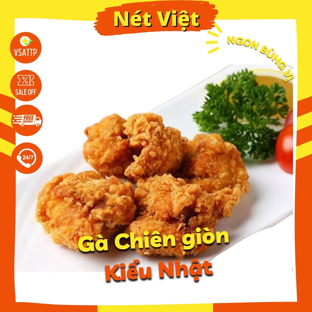Gà karaage, gà chiên giòn kiểu Nhật Bản thương hiệu CP túI 300gr