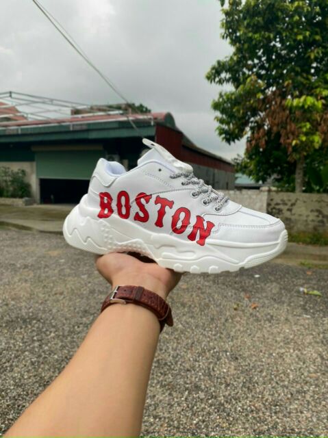 Giày sneakers đế 5cm NY New York Boston LA